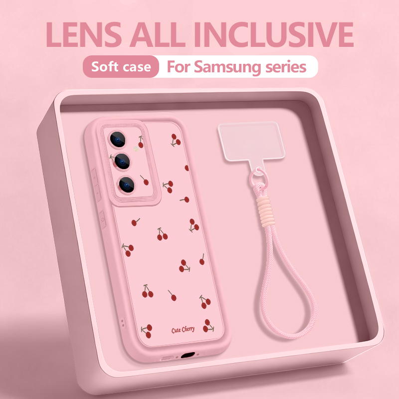 เคสโทรศัพท์ลายเชอร์รี่เล็กพร้อ - Phone Cases With Loop บทวิจารณ์และราคา