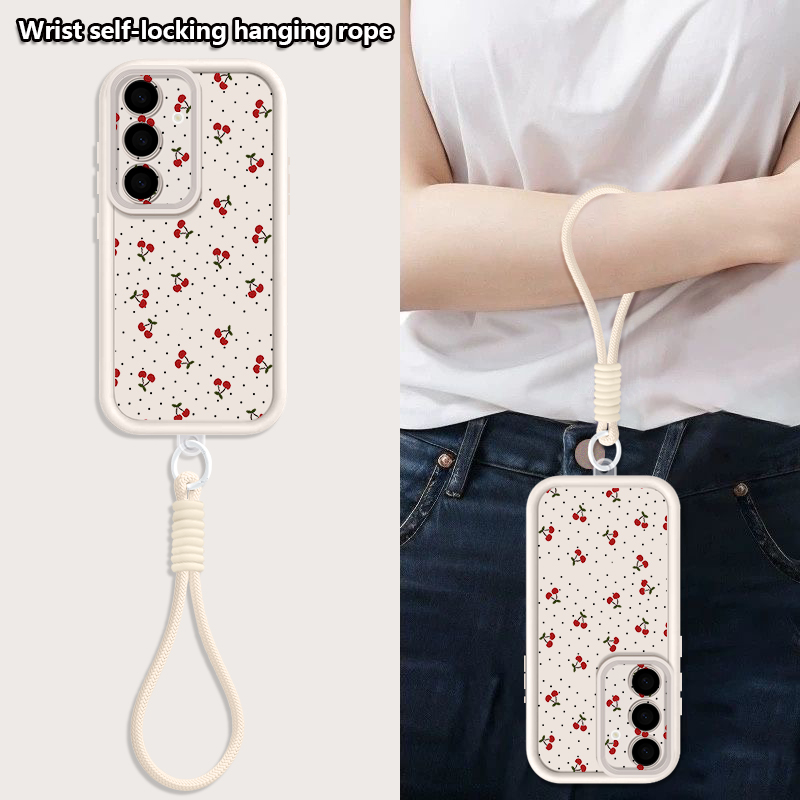 เคสโทรศัพท์ลายเชอร์รี่เล็กพร้อ - Phone Cases With Loop บทวิจารณ์และราคา