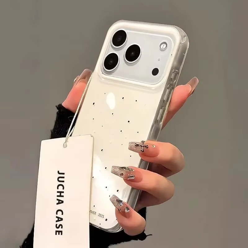 เคสโทรศัพท์ลายจุดสีขาวสไตล์เกา - Phone Cases Korea บทวิจารณ์และราคา