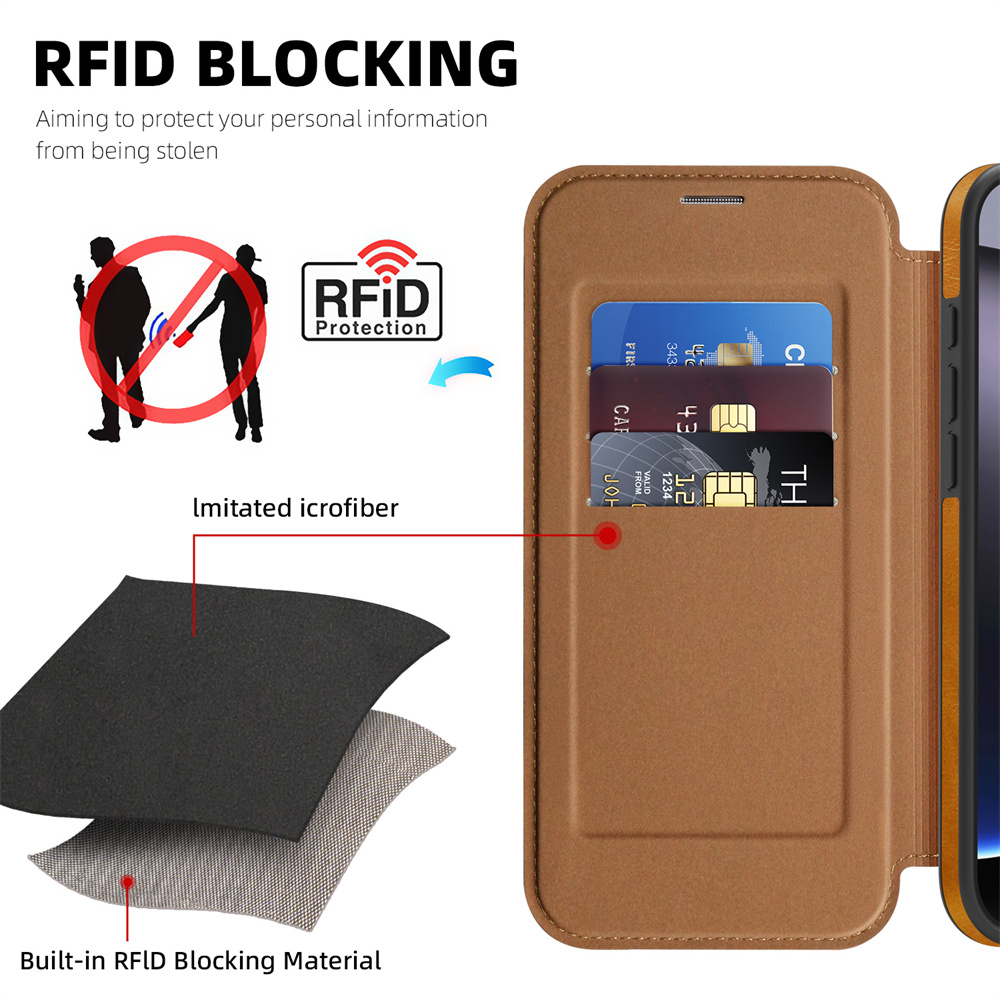 เคสโทรศัพท์หนังฝาพับแม่เหล็ก ส - Card Holder Slim Case บทวิจารณ์และราคา