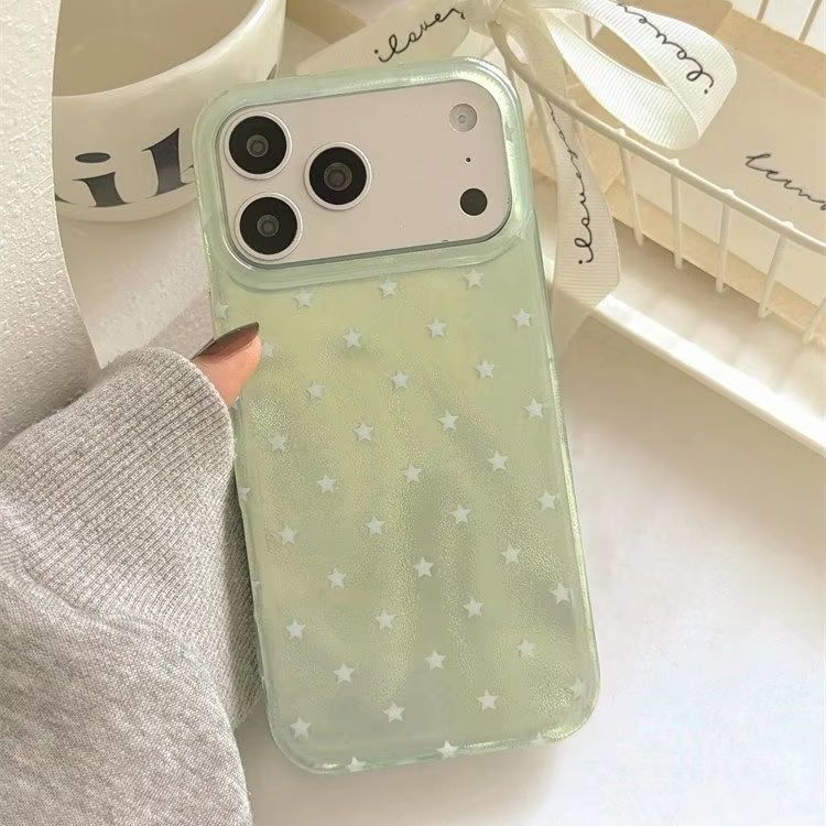 เคสโทรศัพท์ลายดาวห้าแฉกสีเขียว - Phone Cases Korea บทวิจารณ์และราคา