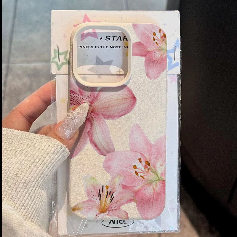 เคสโทรศัพท์ลายลิ้นจี่สีชมพู สำ - Phone Cases Galaxy S23 บทวิจารณ์และราคา