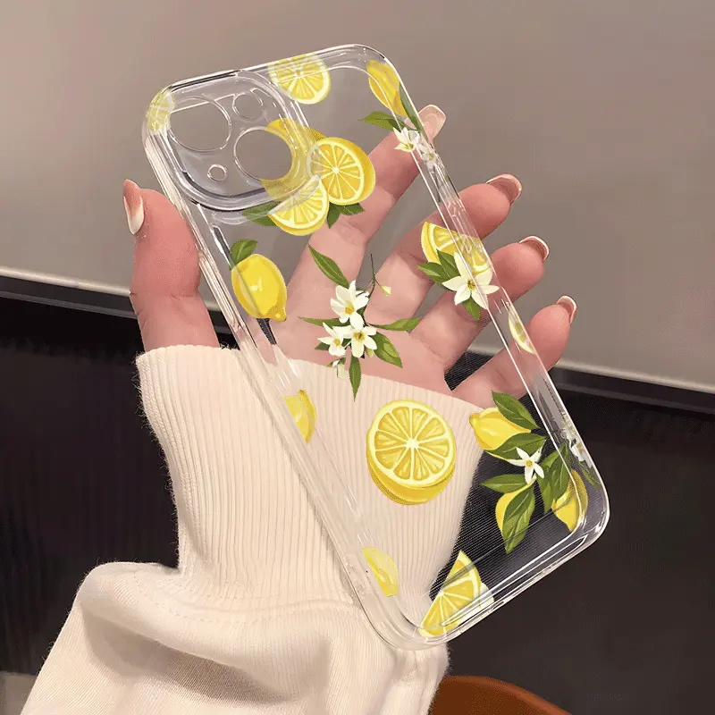 ฤดูร้อนผลไม้มะนาวดอกไม้Clearสํ - Phone Cases Galaxy S23 บทวิจารณ์และราคา