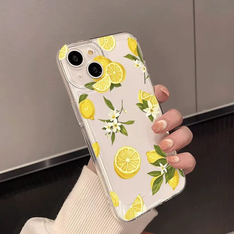 ฤดูร้อนผลไม้มะนาวดอกไม้Clearสํ - Phone Cases Galaxy S23 บทวิจารณ์และราคา