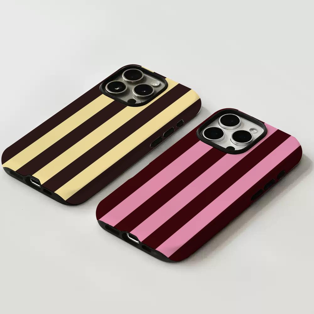เคสโทรศัพท์ลายทางสีแนวนอนแฟชั่ - Phone Cases Xs Iphone บทวิจารณ์และราคา