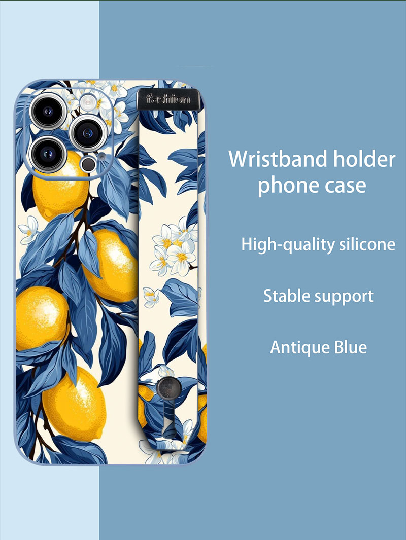 เคสโทรศัพท์ลายผลไม้เลมอนดอกไม้ - Phone Cases With Loop บทวิจารณ์และราคา