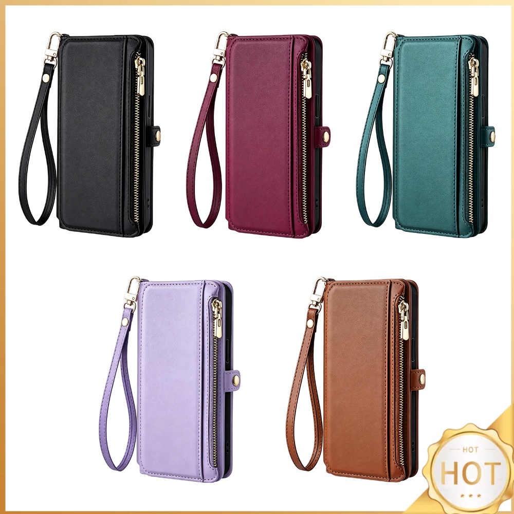 เคสกระเป๋าสตางค์สำหรับ iPhone  - Leather Folio Wallet Case บทวิจารณ์และราคา