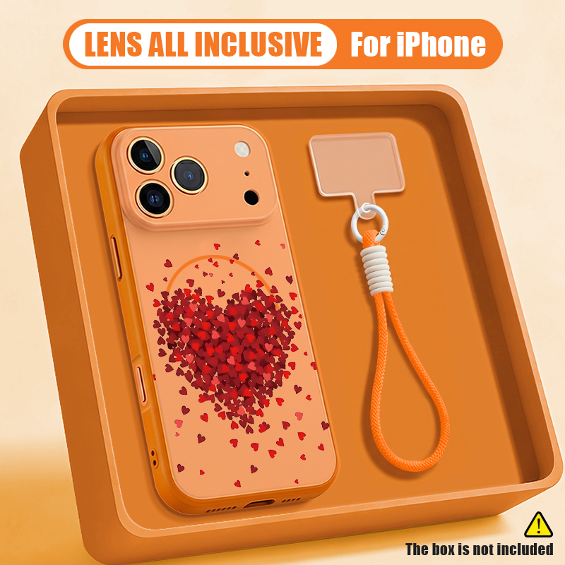 เคสโทรศัพท์แม่เหล็กลายหัวใจ สำ - Phone Cases With Loop บทวิจารณ์และราคา